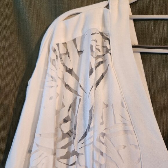 Cold Shoulder Kimono Sleeve Lane Bryant Maxi Dress - 18/20 - Picture 10 of 16